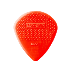 DUNLOP Picks Max Grip Jazz III Nylon – Pack 6und