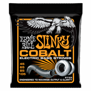 Cuerdas de Bajo Eléctrico Ernie Ball 2733 Hybrid Slinky Cobalto, 4 cuerdas 45-105