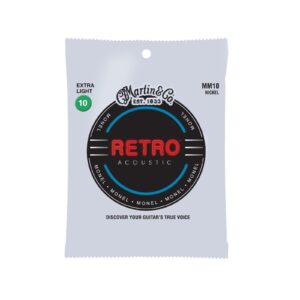 MARTIN Cuerdas de Guitarra Acústica / Electroacústica Retro MM10