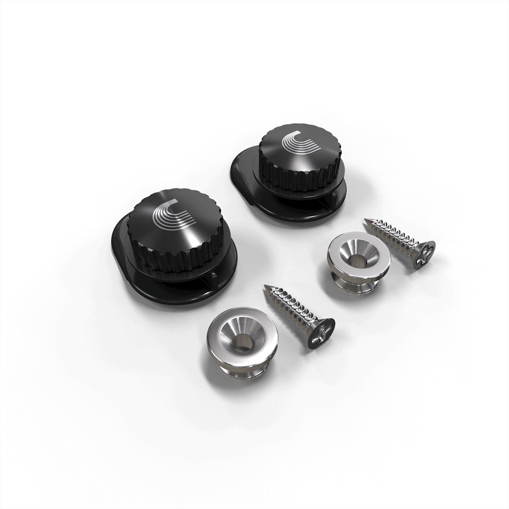 Strap Lock / Sujetador de Correa D’Addario – Nickel Pack 2und