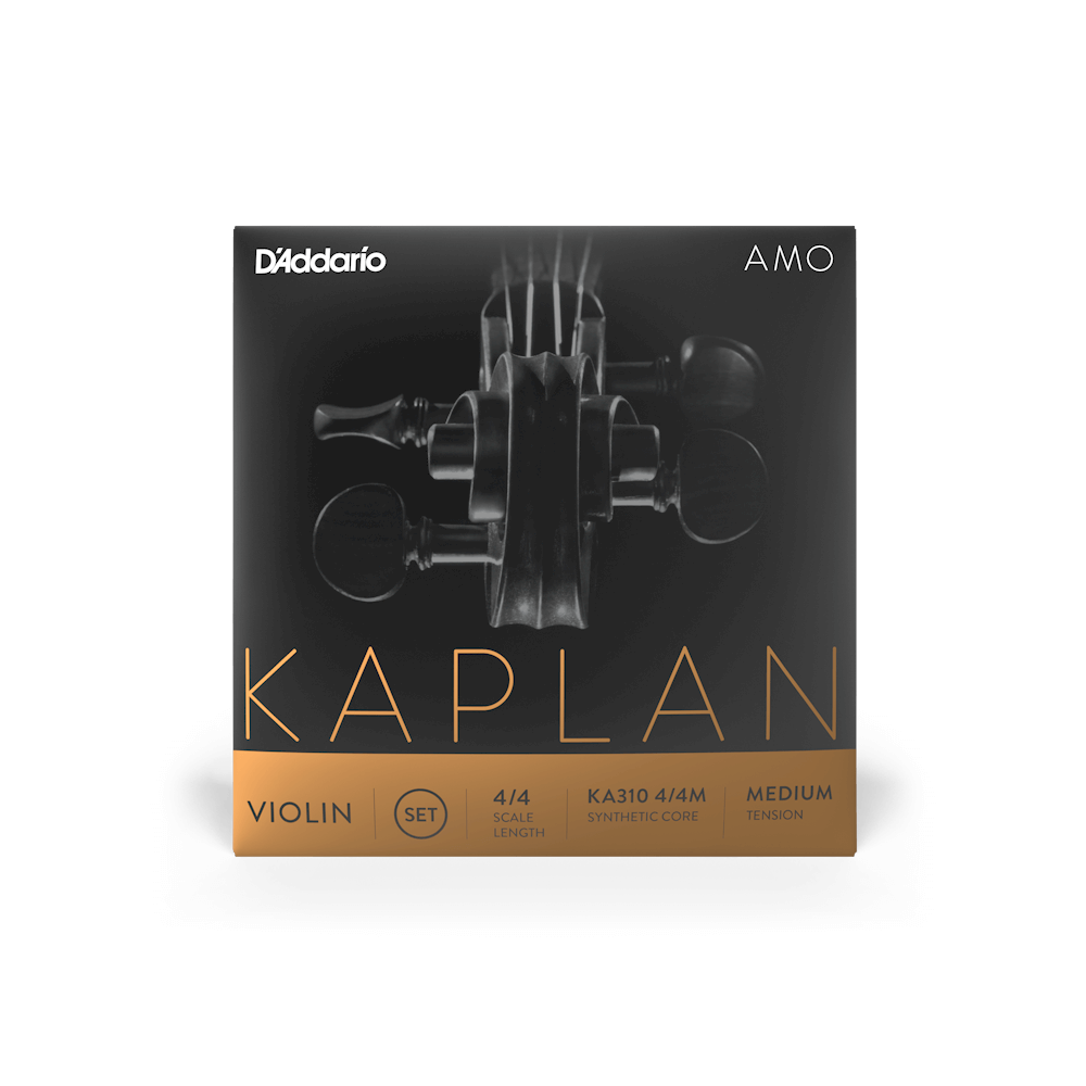 D'Addario Cuerdas de Violín Kaplan Amo KA310 4/4M - Tensión Media