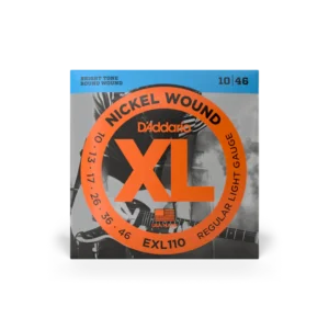 D’Addario Cuerdas de Guitarra Eléctrica EXL110 Nickel Wound Regular Light 10-46
