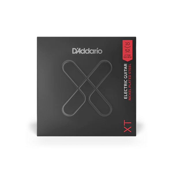 Cuerdas de Guitarra Eléctrica XT D’Addario Nickel Plated Steel Light Top/Heavy Bottom 10-52
