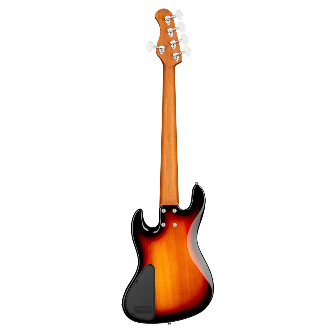 SADOWSKY MetroExpress 21-Fret Vintage J/J Bass Maple Fingerboard - Tobacco Sunburst Transparent High Polish - Imagen 2