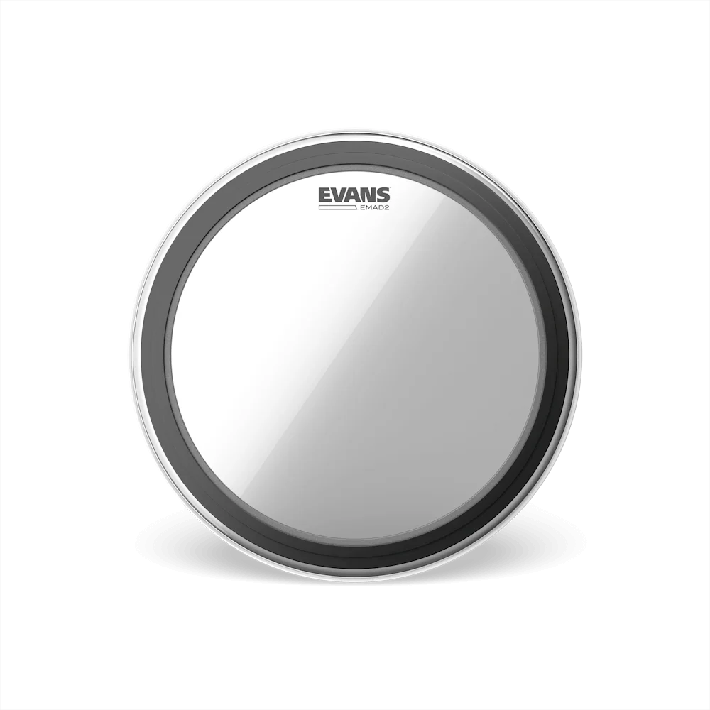 EVANS Parche para Bombo EMAD2 Transparente 22"(BD22EMAD2)