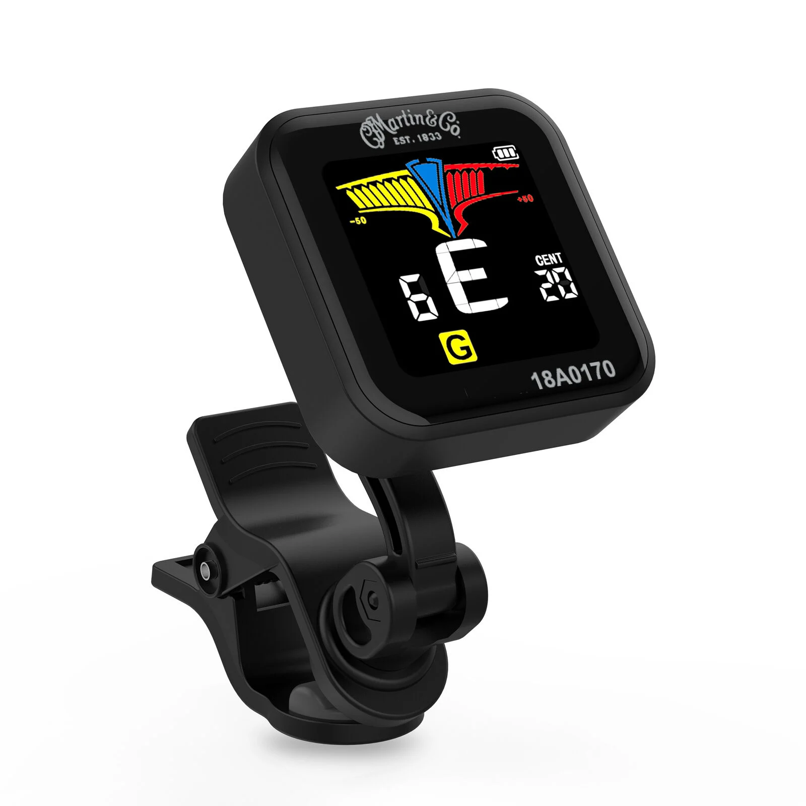 MARTIN | Afinador Recargable Clip-On 18A0170