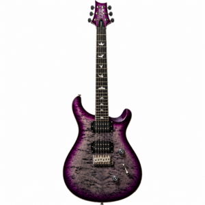 PRS SE Custom 24 Quilt - Charcoal Purple Burst